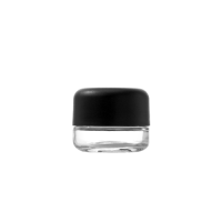 1 Ounce Transparent Glass Jar 
for Childproof Anti-Theft Packaging
