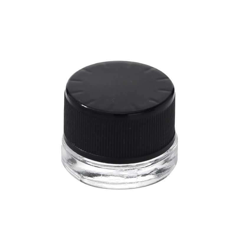 3 ml black glass concentration container - Childrens anti-theft packaging