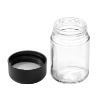 5 Ounce Transparent Glass Jar 
for Childproof Anti-Theft Packaging