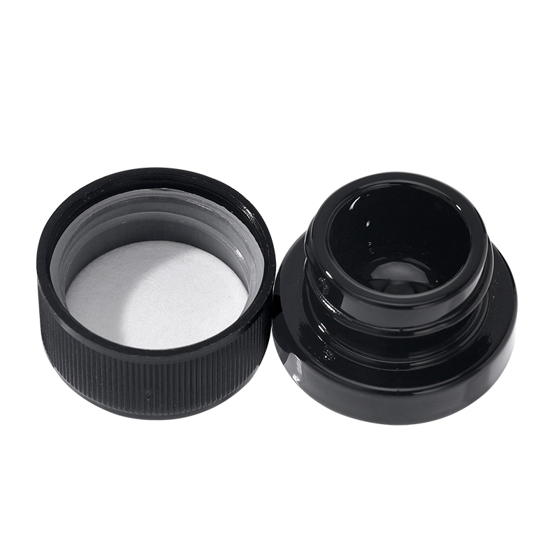 3 ml clear glass concentration container - Childrens anti-theft packaging