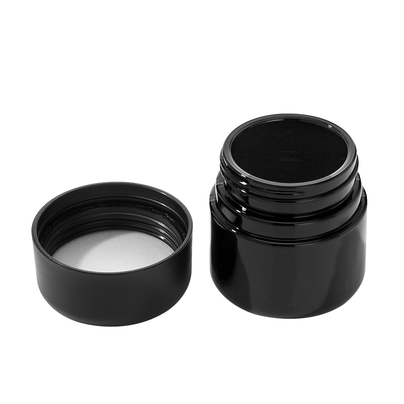 3 Ounce Black Glass Jar 
for Childproof 
Anti-Theft Packaging