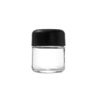 3 Ounce Transparent Glass Jar 
for Childproof Anti-Theft Packaging