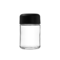 5 Ounce Transparent Glass Jar 
for Childproof Anti-Theft Packaging