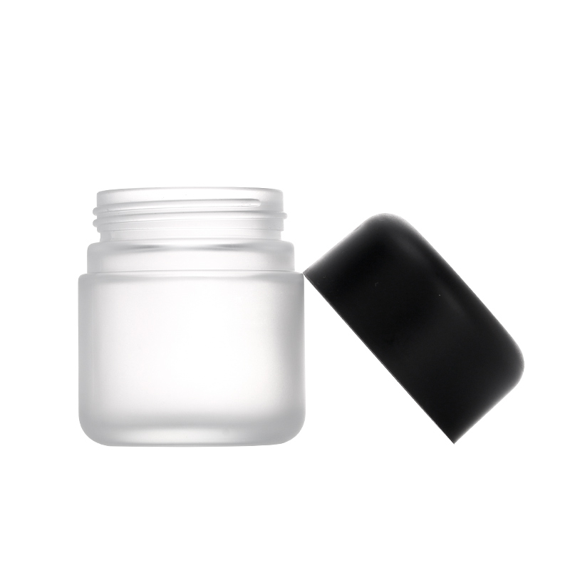3 Ounce Frosted Glass Jar 
for Childproof 
Anti-Theft Packaging