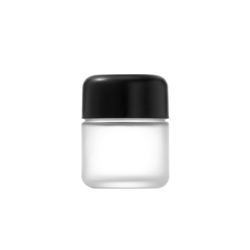 3 Ounce Frosted Glass Jar 
for Childproof 
Anti-Theft Packaging