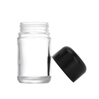 4 Ounce Transparent Glass Jar 
for Childproof Anti-Theft Packaging