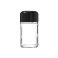 4 Ounce Transparent Glass Jar 
for Childproof Anti-Theft Packaging