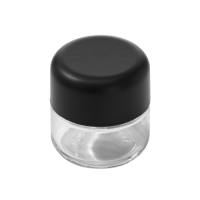 2 Ounce Transparent Glass Jar for Childproof Anti-Theft Packaging