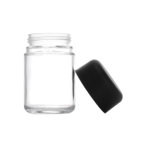 5 Ounce Transparent Glass Jar 
for Childproof Anti-Theft Packaging