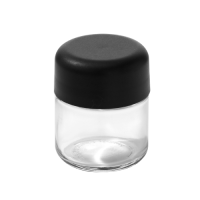 3 Ounce Transparent Glass Jar 
for Childproof Anti-Theft Packaging
