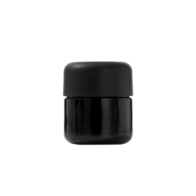 3 Ounce Black Glass Jar 
for Childproof 
Anti-Theft Packaging