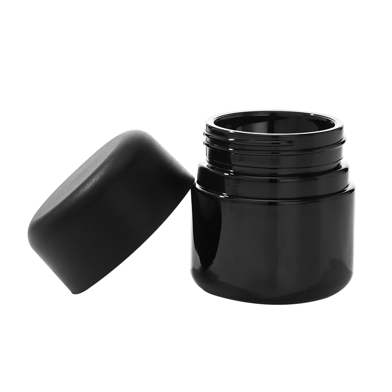 3 Ounce Black Glass Jar 
for Childproof 
Anti-Theft Packaging