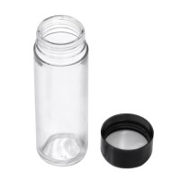 8 Ounce Transparent Glass Jar for Childproof Anti-Theft Packaging